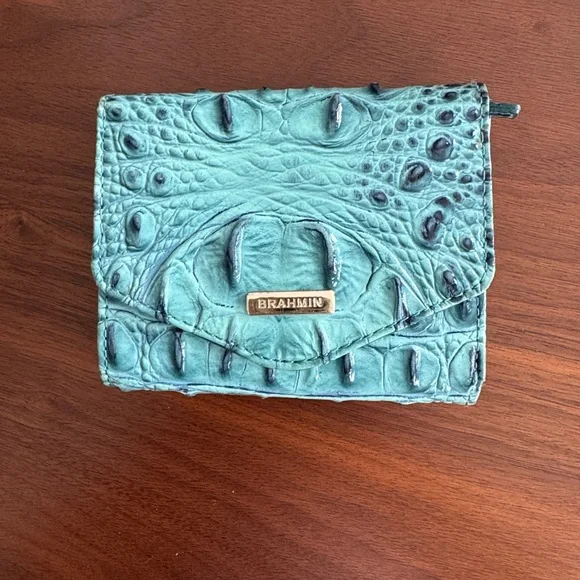 BRAHMIN SMALL VERONICA OMBRÉ MELBOURNE WALLET - Picture 6 of 9